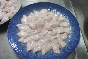 船上活〆めじか鮭『隆神』白子_オホーツク活