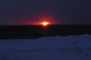 夕日_北隆丸_オホーツク活魚